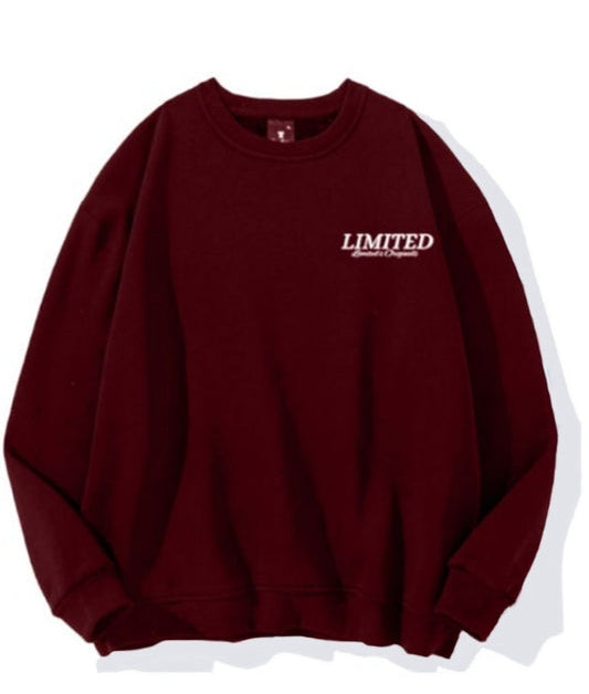 Sweatshirt - Burgundy