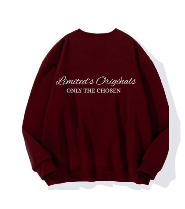 Sweatshirt - Burgundy